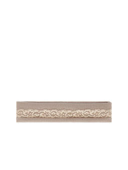 Emi Jay - Infinity Women's Stretch Ribbed Headband Grey