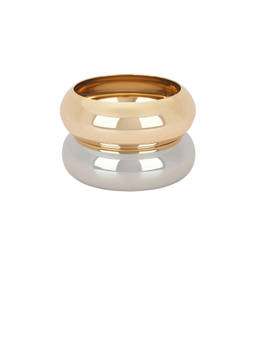 Epifene - Chunky Women's Statement Bangle Bracelet Multi-Color
