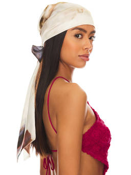 Eugenia Kim - Sateen Charmeuse Women's Elastic Tie-Up Head Scarf Multi-Color