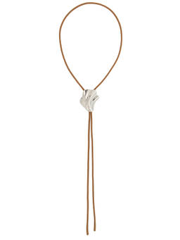 Jenny Bird - Lydia Women's Adjustable Bolo Tie Necklace Silver