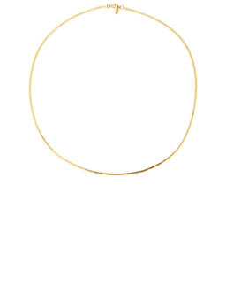 Jenny Bird - Slim Chain Women's Herringbone Necklace Gold