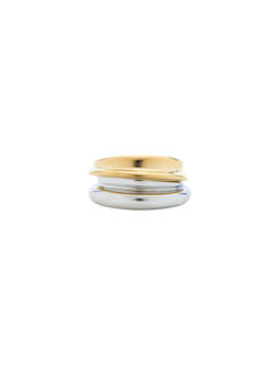 Jenny Bird - Lennon Women's Lightweight Stacked Band Rings Silver