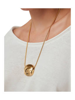 Jenny Bird - Gold-Dipped Women's Adjustable Statement Pendant Necklace Gold