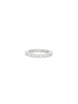 SHASHI - Women's Medium Tennis Ring Silver