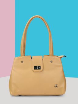 Mochi - Women Beige Solid Shoulder Bag