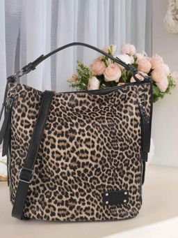Mochi - Women Multi-Color Animal Printed Shoulder Bag