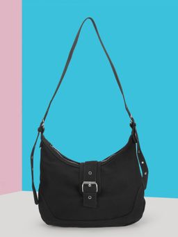 Mochi - Women Black Solid Shoulder Bag