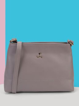 Mochi - Women Lavender Solid Sling Bag
