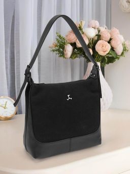 Mochi - Women Black Solid Shoulder Bag
