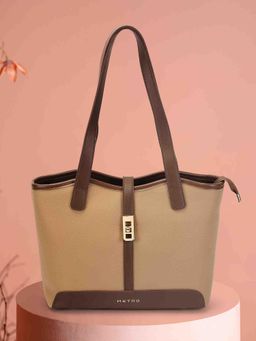 Metro - Women Khaki Tote Bag