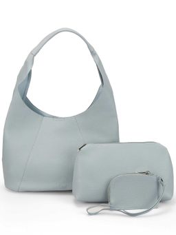 Metro - Women Blue Handbag with Pouch