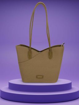 Mochi - Women Olive Textured Tote Bag