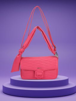 Mochi - Women Pink Quilted Shoulder Bag