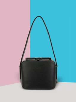 Mochi - Women Black Solid Shoulder Bag