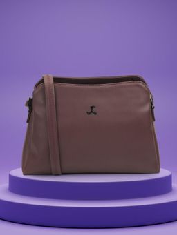 Mochi - Women Purple Faux Leather Sling Bag