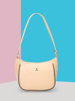 Mochi - Women Light Beige Solid Shoulder Bag