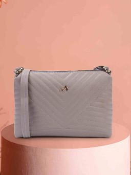 Metro - Women Lavender Quilted Sling Bag