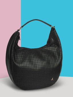Mochi - Women Black Textured Shoulder Bag