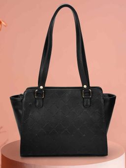 Metro - Women Black Faux Leather Shoulder Bag