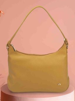 Metro - Women Yellow Solid Shoulder Bag