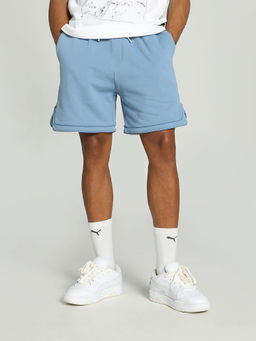 Puma - Basketball Nostalgia Men Blue Shorts