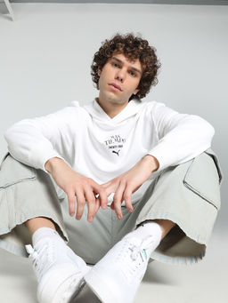 Puma - x MaS TIEMPO Men White Hoodie