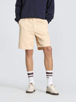 Puma - MMQ Men Beige Oversized Chino Shorts