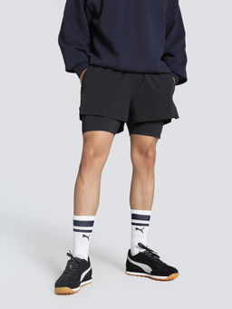 Puma - MMQ SPORT Men Black Running Shorts