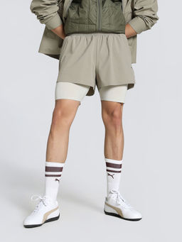 Puma - MMQ SPORT Men Grey Running Shorts