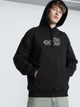 Puma - x CHARLOTTE ROHDE Men Black Relaxed Fit Hoodie