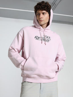 Puma - x CHARLOTTE ROHDE Men Pink Relaxed Fit Hoodie