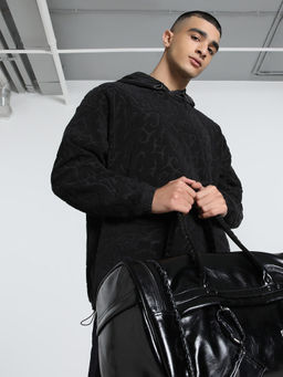 Puma - x ARIES ARISE Black Oversized Hoodie