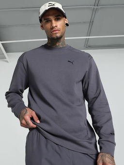 Puma - RAD/CAL Men Grey Crew-Neck Sweatshirt