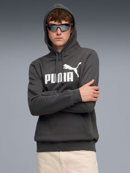 Puma - Essentials No. 1 Logo Men Grey Comfort Hoodie