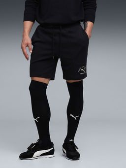 Puma - CLASS Men Black Pintuck Cotton Shorts