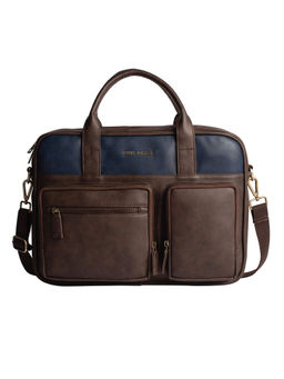 Gauge Machine - Unisex 16 Brown Laptop Messenger Bag