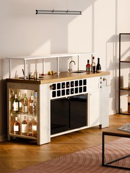 HAUS OF BARS BY SPEEDX - Double Model X – Luxury Home Bar with Dual Refrigerators (30L)