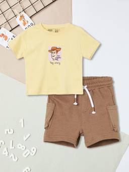 max - Boys Toy Story T-Shirt with Shorts