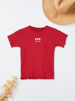 max - Girls Embroidered T-Shirt