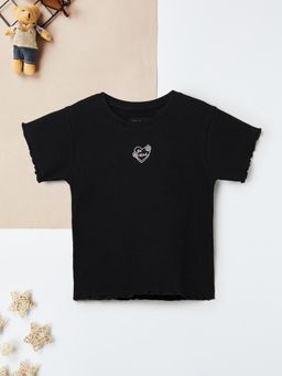 max - Girls Solid T-Shirt