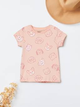 max - Girls Printed T-Shirt