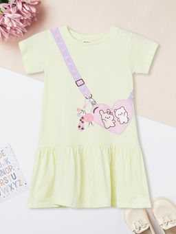 max - Girls Printed Dress