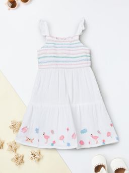 max - Girls Embroidered Dress