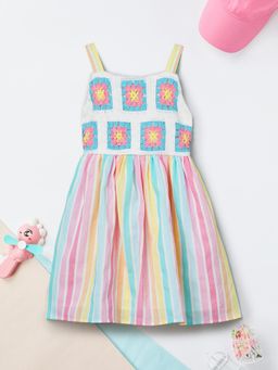 max - Girls Striped Dress