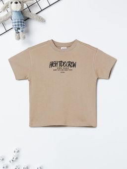 max - Boys Typography T-Shirt