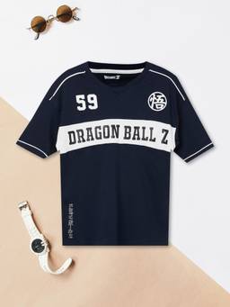 max - Boys Dragon Ball Z Printed T-Shirt