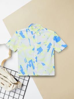max - Boys Printed Oversized Shirt