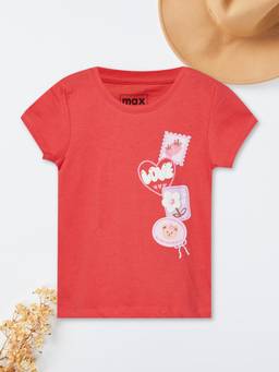 max - Girls Printed T-Shirt