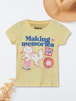max - Girls Printed T-Shirt