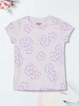 max - Girls Printed T-Shirt